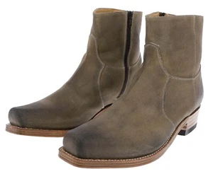 Sendra Boots 5200 Harley Hombre Botines Cuero Botines Beige - Imagen 1 de 1