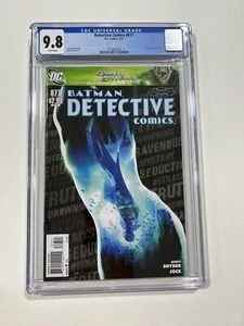 DETECTIVE COMICS 877 CGC 9.8 WHITE PAGES DC COMICS 2011 - Picture 1 of 1