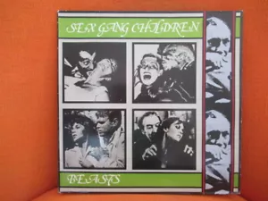VINYL 33T – SEX GANG CHILDREN : BEASTS – POST PUNK GOTH DEATHROCK – 1983 ORIGINA - Picture 1 of 2