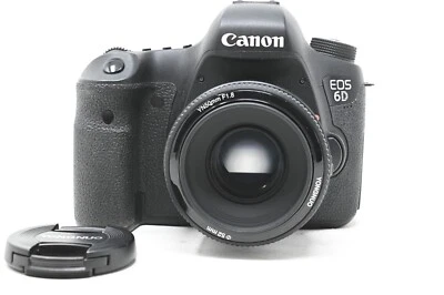 Цифровая зеркальная камера Canon EOS 6D 20,2 Мп с объективом Yongnuo 50 мм 1,8 — ЧИТАЙТЕ СНАЧАЛА #B28 - Изображение 1 из 4