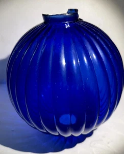 VECCHIO PARAFULMINE ORIGINALE A COSTE DI COBALTO BANDERUOLA PALLA-TLC-Danni - Foto 1 di 12