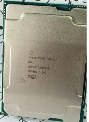 Intel gold 6346  ES 16 core 2.9G server processor  QWAS CPU Supplement  6 lga418 - Image 1 of 4