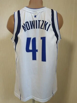 Camiseta de baloncesto de los Dallas Mavericks camiseta de la NBA Dirk Nowitzki talla M Foto 1 de 4