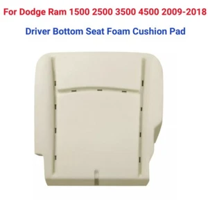 Cojín de espuma para asiento inferior del lado del conductor para Dodge Ram 4500 1500 2500 3500 09-18 nuevo - Imagen 1 de 13