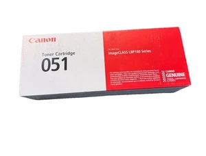 GENUINE CANON 051 Toner Cartridge 2168C001 for Canon Image SEALED - Picture 1 of 6