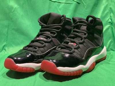 Nike Air Jordan 11 Retro Criado Niños Talla 6Y Negro Rojo Zapatos de Baloncesto Tenis Foto 1 de 2