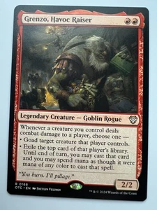 Grenzo, Havoc Raiser Commander: Outlaws of Thunder Junction Regular OTC - Picture 1 of 1