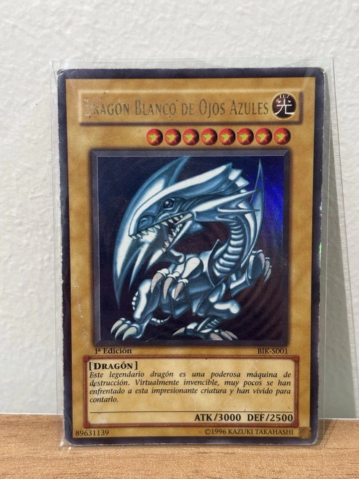 Yu-gi-oh Dragon Blanco Ojos Azules BIK-S001 (Primera Edicion) Español - Imagen 1 de 2