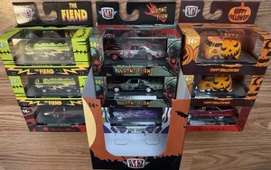 M2 Machines 2025 Halloween 9 Car Set - 2 Chases - 1 Raw - Sleeve - WMTS21 - Picture 1 of 7