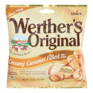 Werther's Original Creamy Caramel Filled Hard Candies 5.5 Oz - Picture 1 of 2