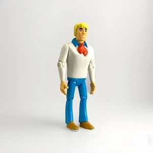 Scooby-Doo Fred 4.5” Action Figure 2001 Hanna-Barbera Poseable Toy - Picture 1 of 24