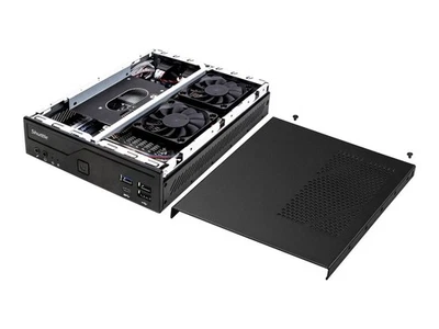 Shuttle DH610 PC con dimensioni 1,3 l Mini PC barebone LGA 1700 DDR4-SDRAM M.2 - Imagen 1 de 4