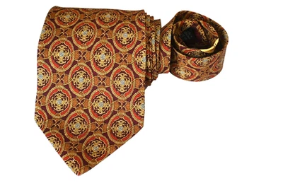 Gravata masculina Valentino bordô/largura floral: 3,7/8" comprimento: 59" - Imagem 1 de 3