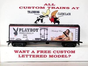 HO SCALE CUSTOM LETTERED CENSORED PB REEFER 2119 🐰🐰P 9🐰🐰 - Picture 1 of 10