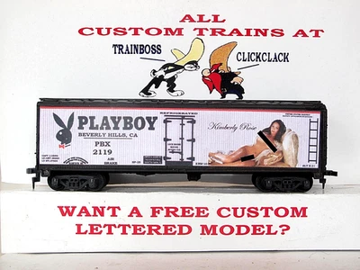 HO SCALE CUSTOM LETTERED CENSORED PB REEFER  2119  🐰🐰P 9🐰🐰 - Image 1 of 4