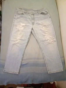 Vintage Levis Signature Jeans Athletic Straight Leg 40x30 Cotton Stretch - Picture 1 of 9