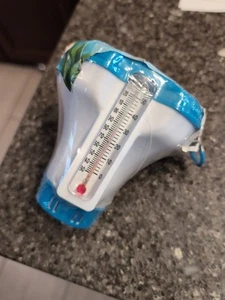 US Pool Supply kleiner Pool schwimmender Chemikalienspender mit Thermometer USP CD-124 - Bild 1 von 3