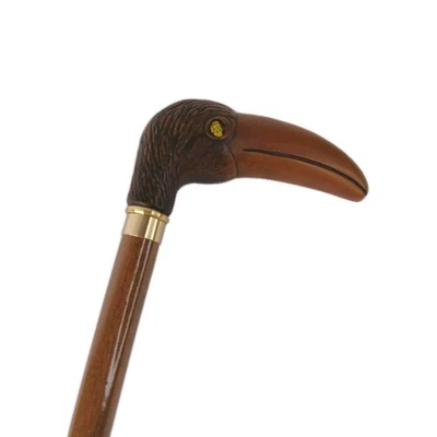 Panama Walking Stick Cane Wooden for Men, Women, & Seniors - 36 Inch  - Image 1 of 4