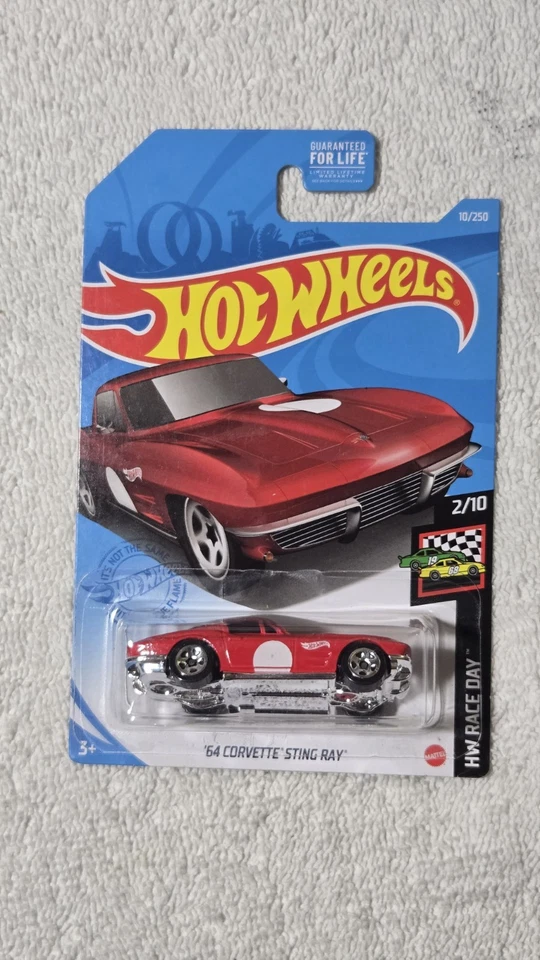  HOT WHEELS HW RACE DAY 64 CORVETTE STINGRAY - Image 1 of 1