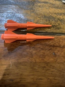 G I Joe ARAH vintage piece/part Desert Fox missile X2 - Picture 1 of 1