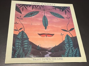 The Best of Gerry Rafferty - Right Down The Line - Vinyl Record LP Album - 1989 - Picture 1 of 6