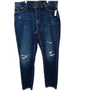 Old Navy Jeans Herren 40 Original Taper All Cotton Built in Tough Blue Distress 32" - Bild 1 von 11