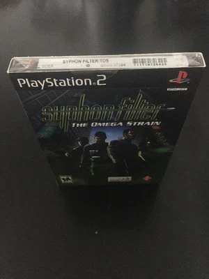 PS2 Syphon Filter: The Omega Strain Sony PlayStation 2 Game New With Slip Cover - Image 1 of 4
