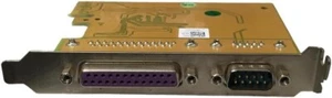 Dell Sunix Serial Parallel PCI-e Card RS232 LPT1 5R3FC YCJ65 MIO6469A - Picture 1 of 5