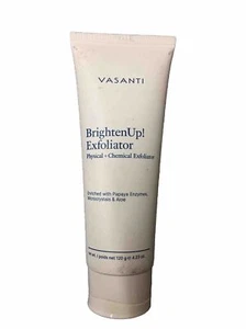 Vasanti BrightenUp! Exfoliator Physical + Chemical Exfoliator, 4.23 Oz. Sealed - Picture 1 of 1