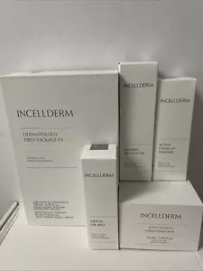 INCELLDERM Dermatology Booster Serum Crema Aceite-Niebla Balance Gel Limpieza Set de 6 piezas - Imagen 1 de 3