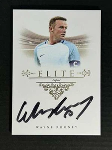 2024 Futera Único Nostalgia Sobre Tarjeta Auto Elite Oro Wayne Rooney 05/09 - Imagen 1 de 2