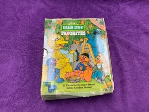Sesame Street Favorites Little Golden Book Boxed Set 10 Books - Picture 1 of 3