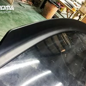 Unpainted PUF Fits AUDI A4 B8 4DR Sedan L Look Rear Trunk Lip Spoiler 09-12 - Picture 1 of 8