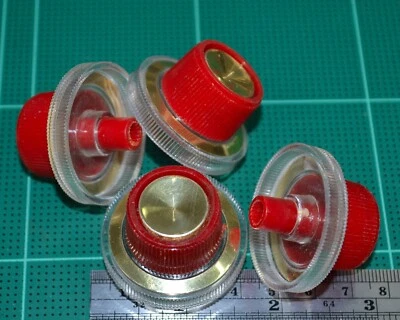 1 pieza. perilla roja vintage para control de tono de volumen de audio o pieza de repuesto otro hágalo usted mismo Foto 1 de 4