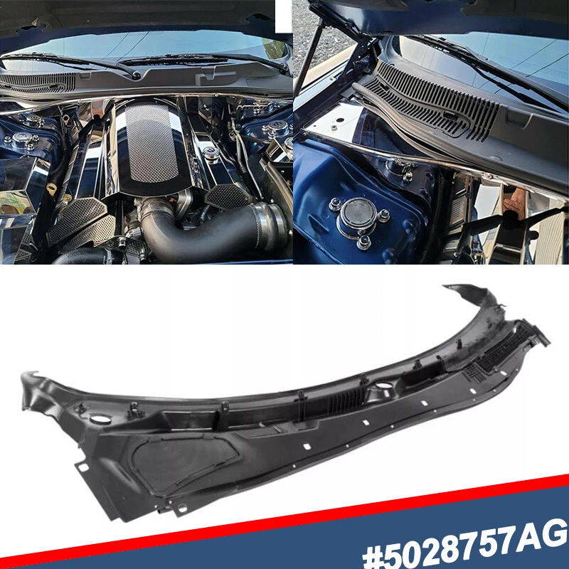Windshield Wiper Cowl Grille Panel for 08-19 Dodge Challenger