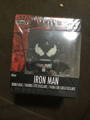 Funko Minis Marvel Venom #03 IRON MAN Venomized Bobble-Head Figure - Image 1 of 4
