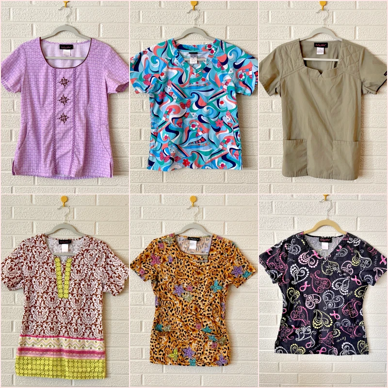 Variety Baby Phat Women's SMALL Scrub Tops - Six Styles to Choose From - Image 1 of 1
