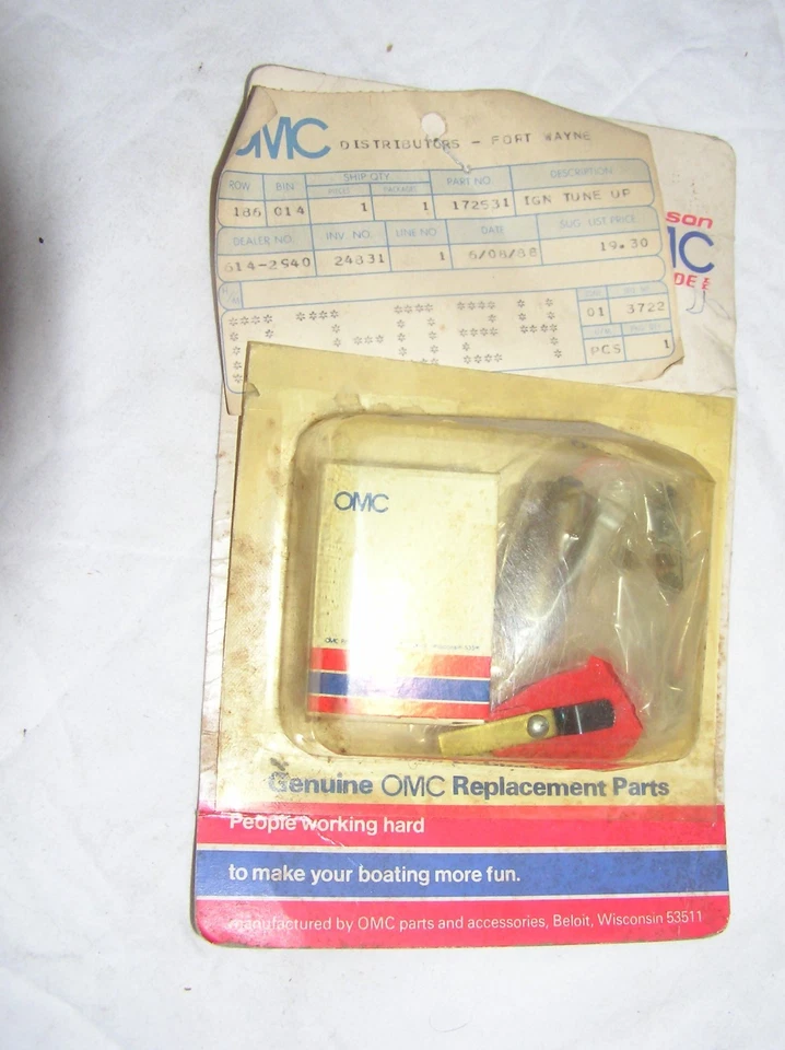 NOS OMC EVINRUDE JOHNSON PART NO. 172531 TUNE-UP KIT - Image 1 of 1