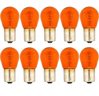 Sylvania Basic 7507 PY21W 21W Ten Bulbs Rear Turn Signal Replace Stock Lamp Fit - Image 1 of 4