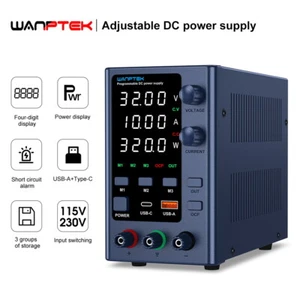EPS 0-32/62V 0~5/10A Adjustable Regulated Lab DC Power Supply Internal Memories - Picture 1 of 15