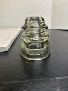 Gorgeous Pristine Vintage Armstrong DP1 48 56 Glass Insulator Crystal Clear ! - Picture 1 of 21