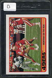 1989 Topps 49ers Team Joe Montana #6 Mint (D)