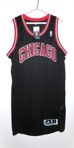 Original Authentic Chicago Bulls Revolution 30 Rev Adidas Blank Jersey XL Black - Picture 1 of 5