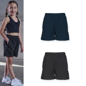 Pantalones cortos de pista de línea de inicio Tombo Teamsport para niños (TL809) - gimnasios escolares - Imagen 1 de 12