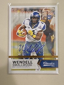2016 Classics Significant Signatures Wendell Smallwood Rookie Auto RC /49