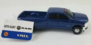 1/64 Ertl 2020 Dodge Ram doppelt strapazierfähig 2500 blau LKW Schwanenhalskupplung - Bild 1 von 5