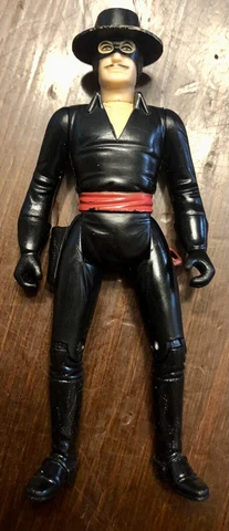 Vintage 1981 Filmation Series Zorro Action Figure Toy Cover