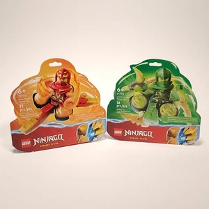 LEGO Ninjago 71779 71777 Lot 2 Dragons Rising Kai Lloyd New Sealed Box Spinners - Picture 1 of 14