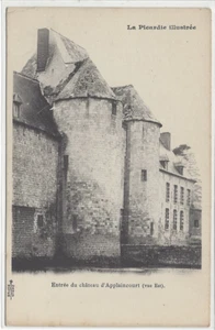 CP 60 Oise - Entrée du château d'Applaincourt (vue Est) - Picture 1 of 2