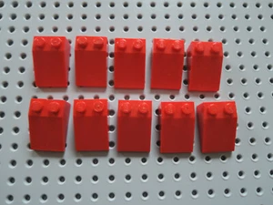 Lego 10 x Dachstein Schrägstein Slope 3298 33° 3x2 rot - Bild 1 von 1